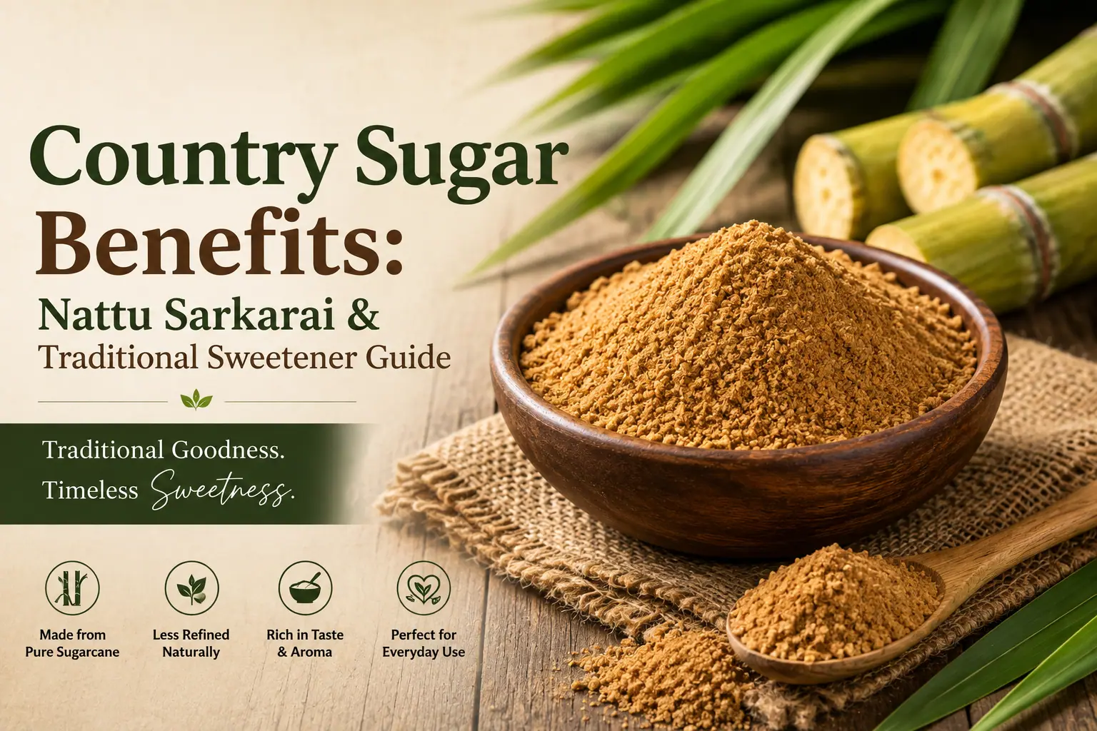 Nattu Sarkarai Benefits: Discover the Sweetness of Tradition
